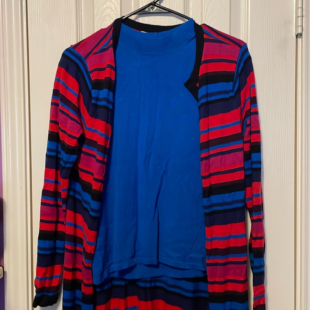 Eva Mendes X New York & Company sweater & cardigan
